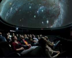 The Peter Harrison Planetarium is also located at the site where the visitors can see astronomy shows with the projected image of the night sky. The s